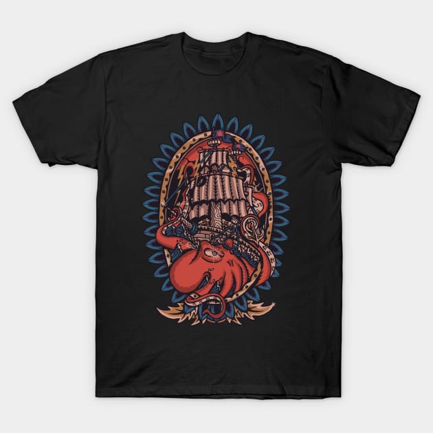 Kraken T-Shirt by TerpeneTom